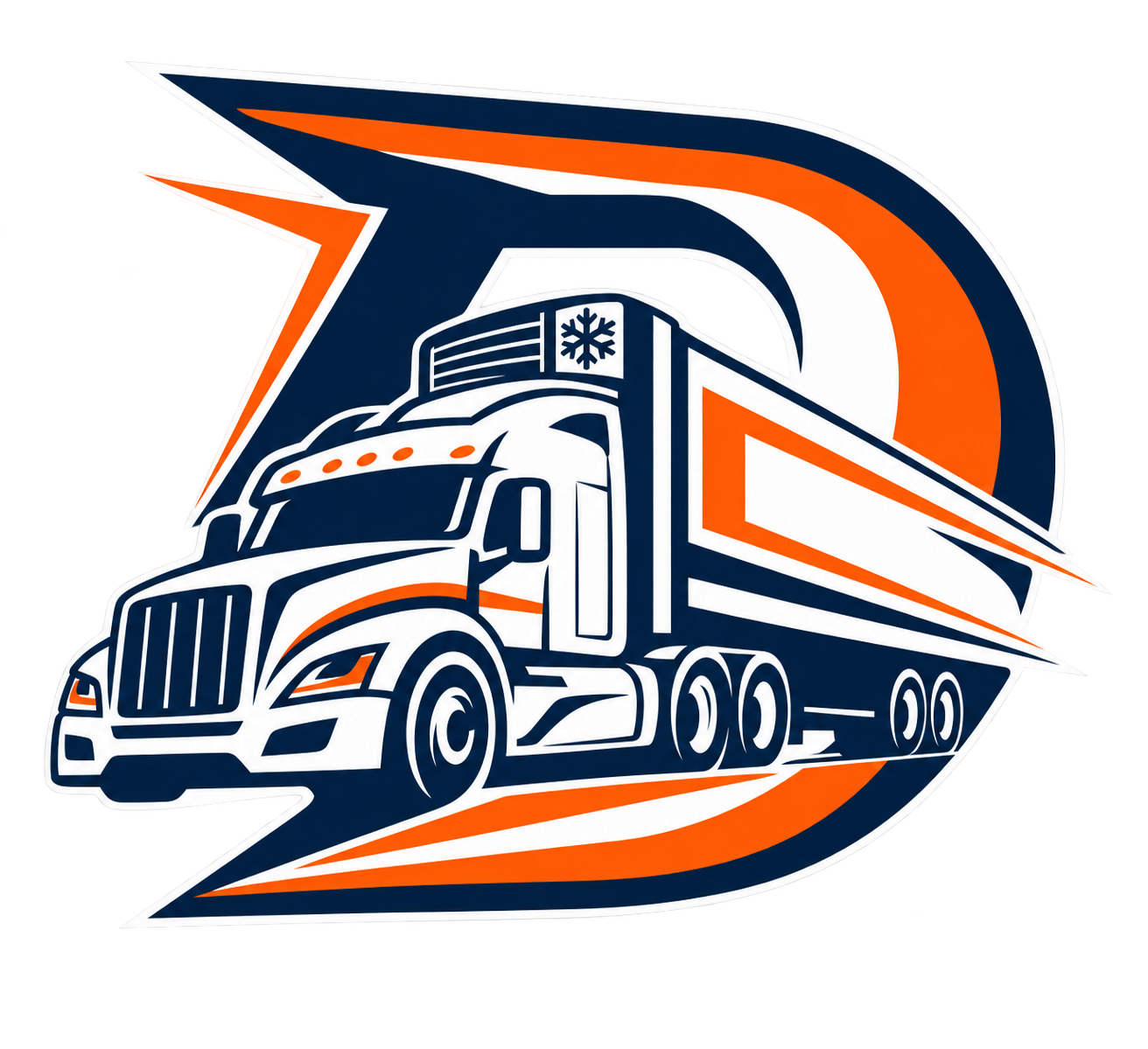 Drakes Logistics refrigerated truck emblem